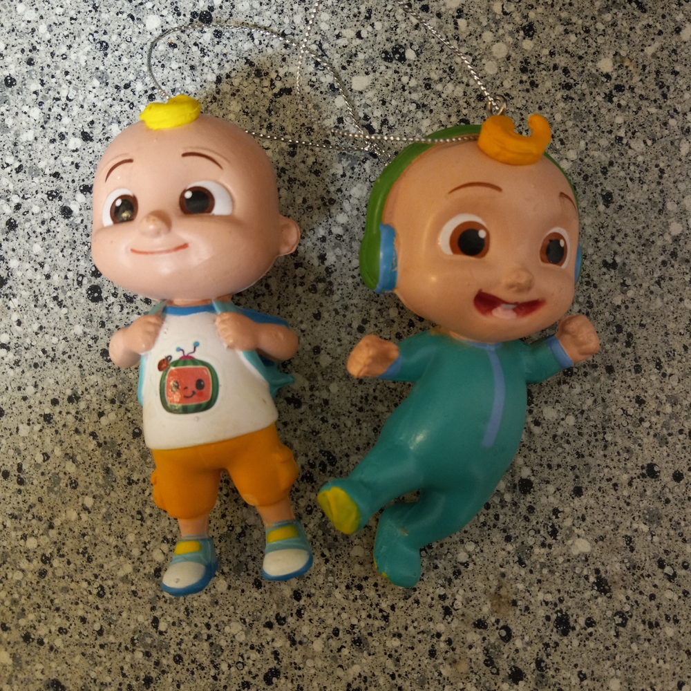Hallmark Playful Doll Set with Orange and Green Outfits